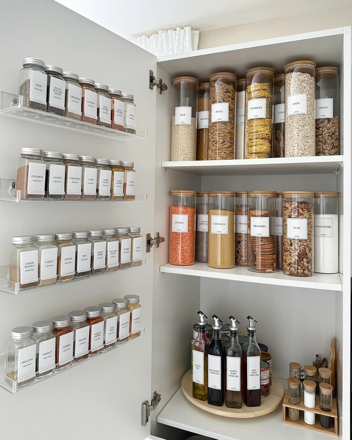 Maximize Pantry Door Storage