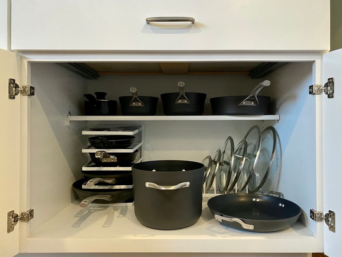 Maximize Pots and Pans Storage