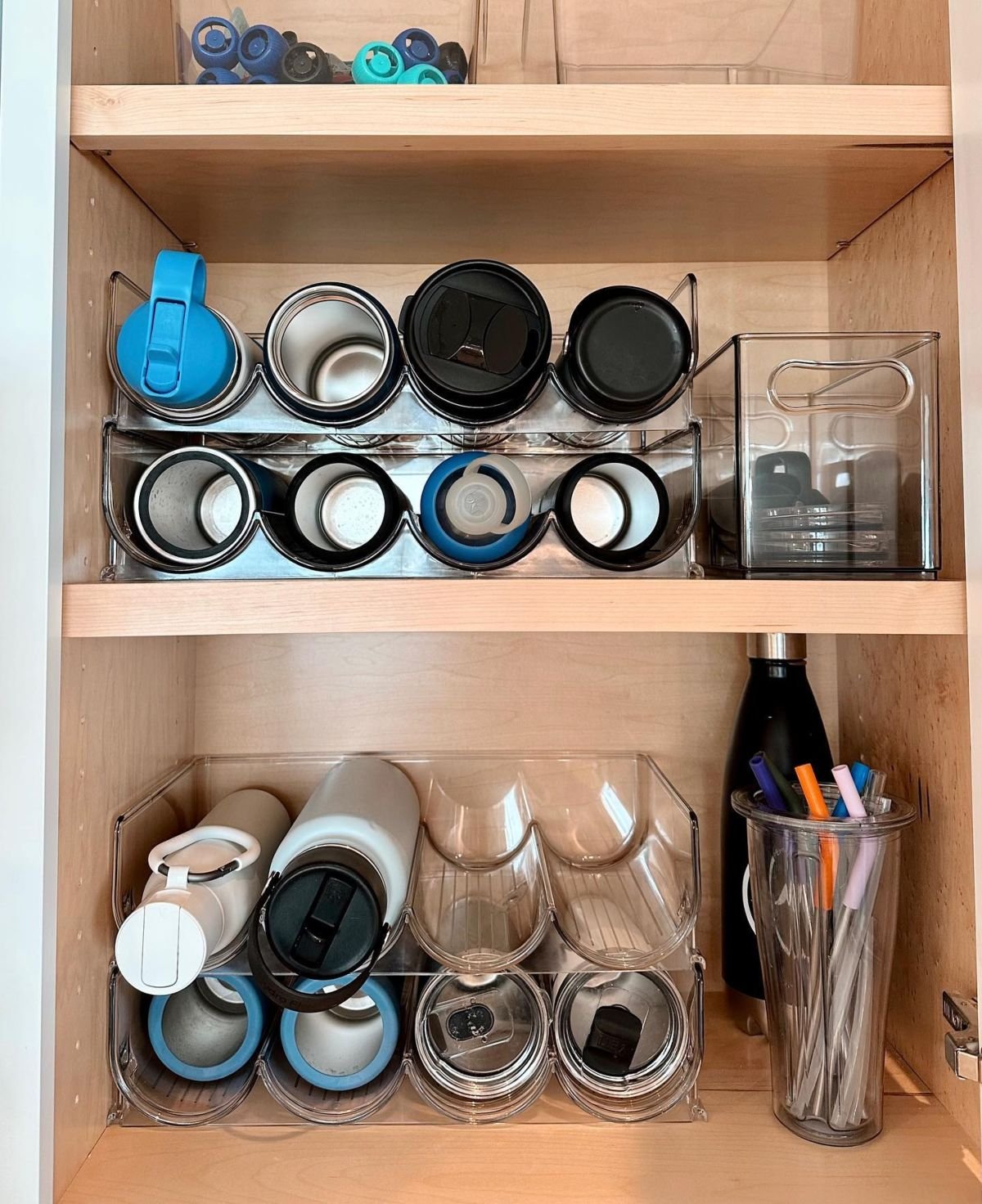 Maximize Space with Bottle Organizers