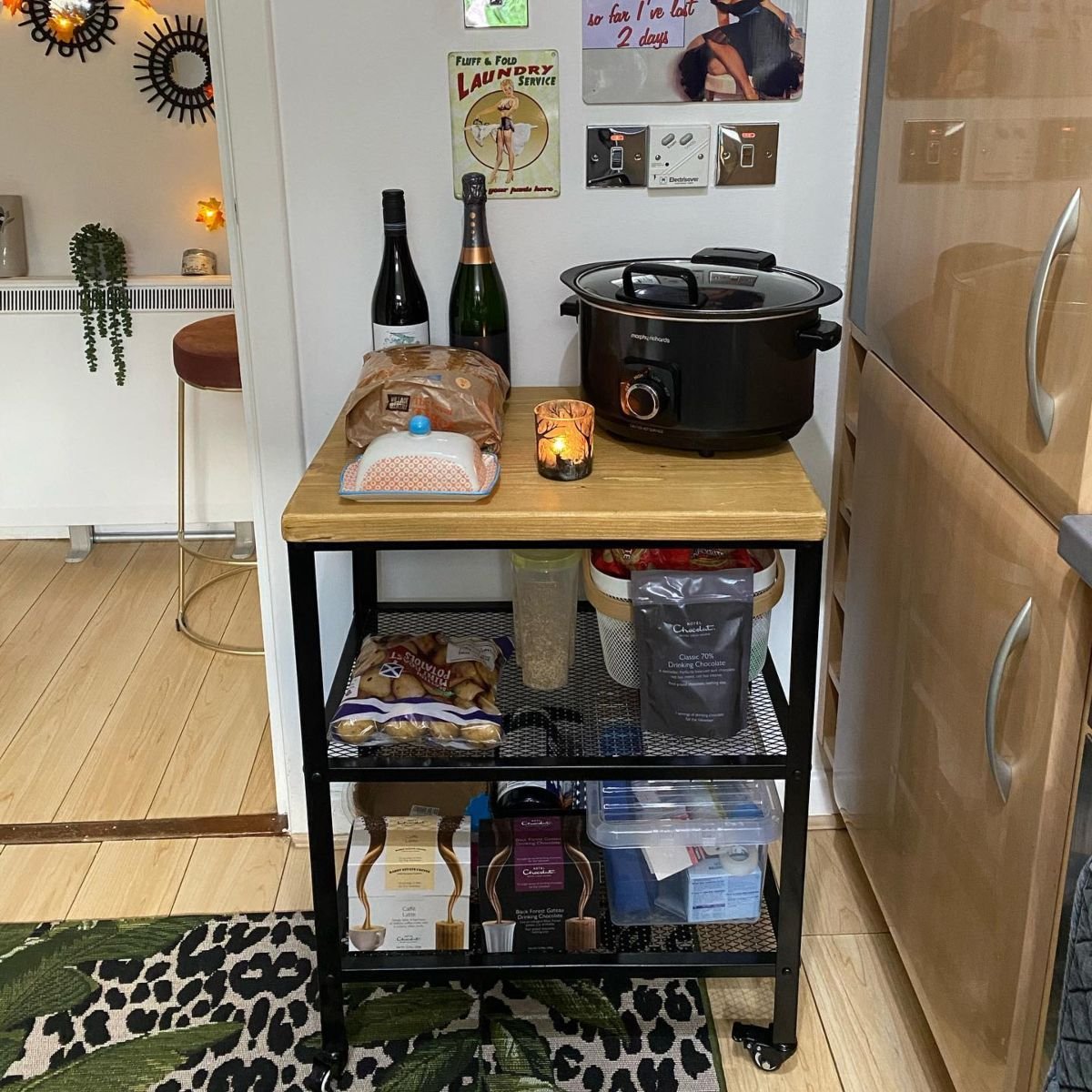 Maximize Space with Kitchen Trolley