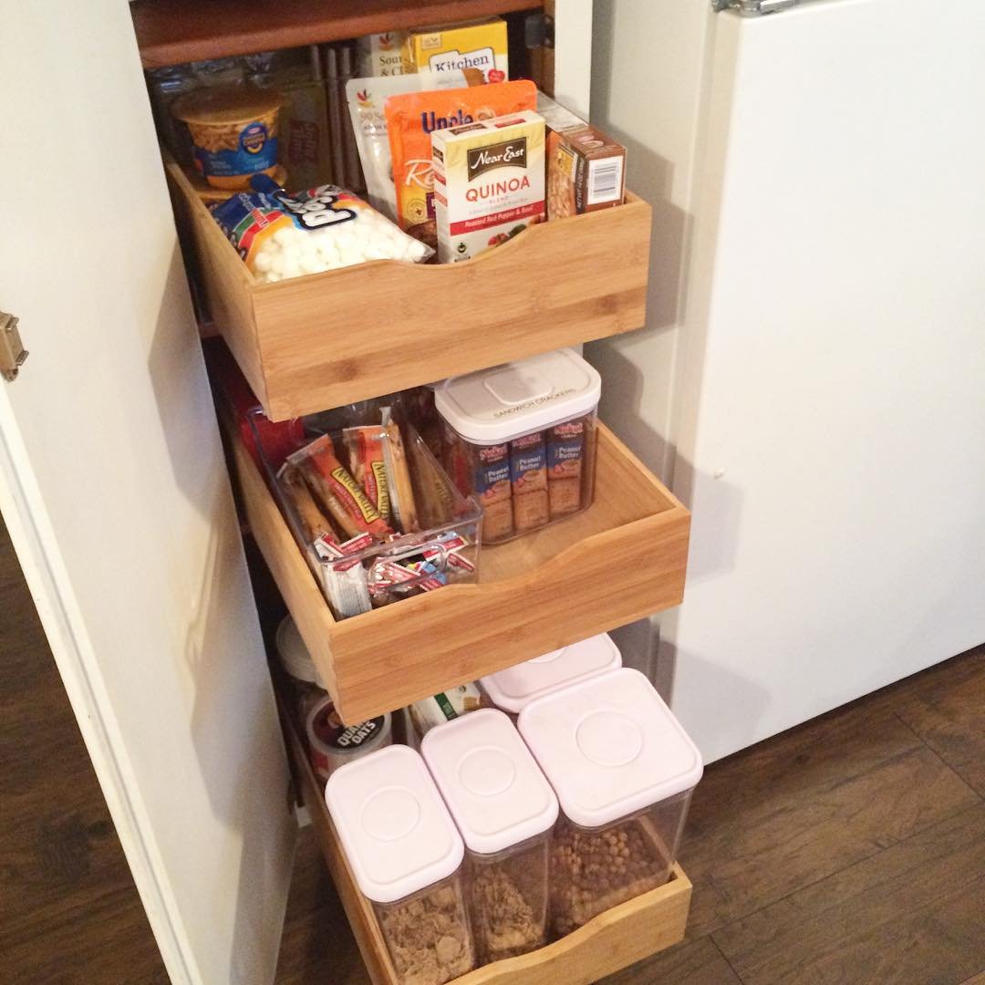 Maximize Space with Pull-Out Drawers