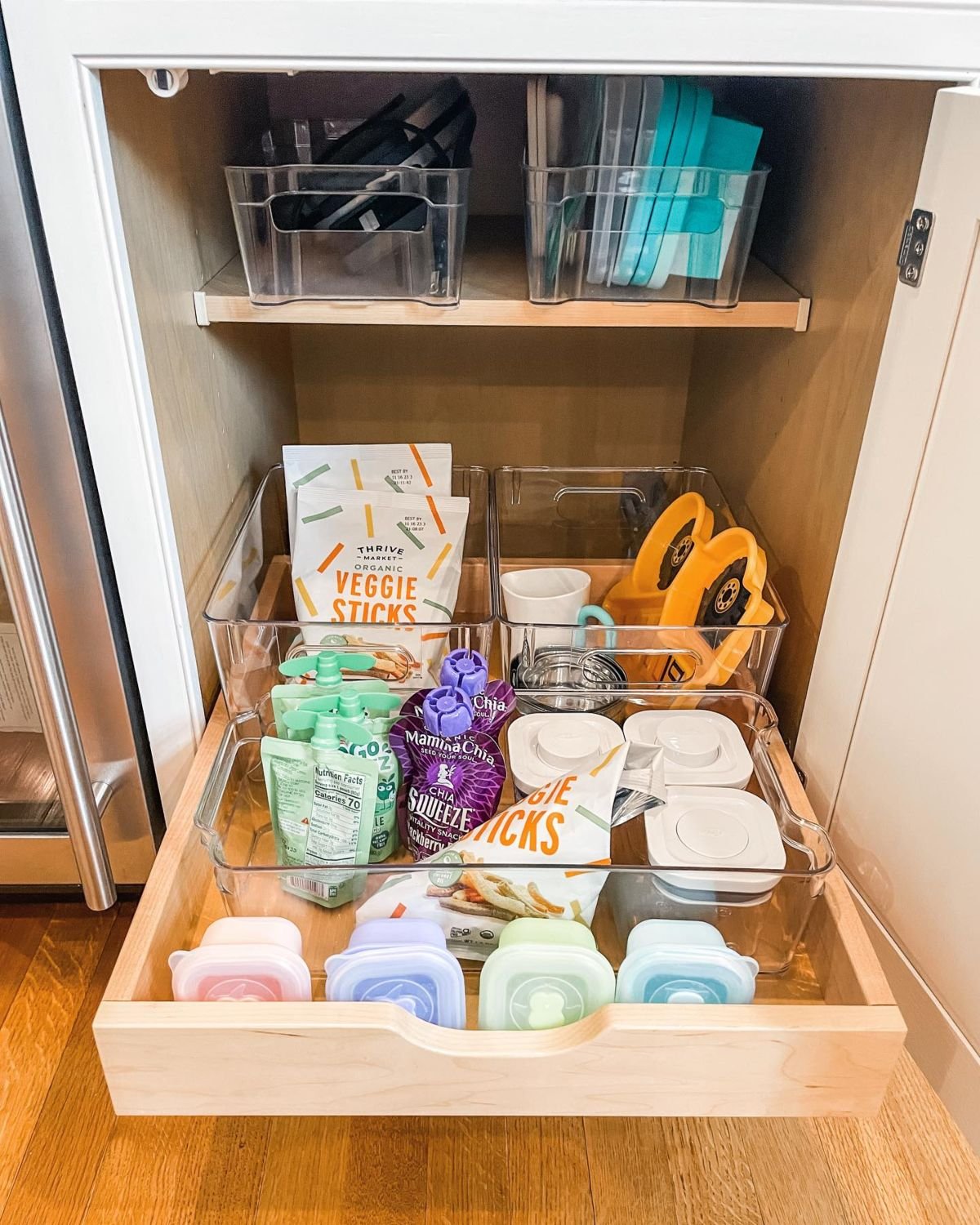 Maximize Space with Pullout Drawers