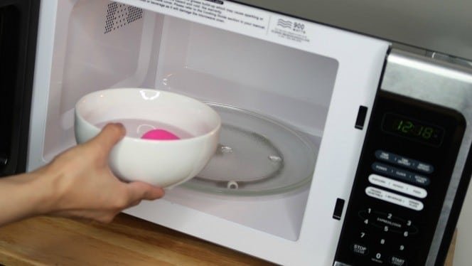 Microwave for Sponge Disinfection