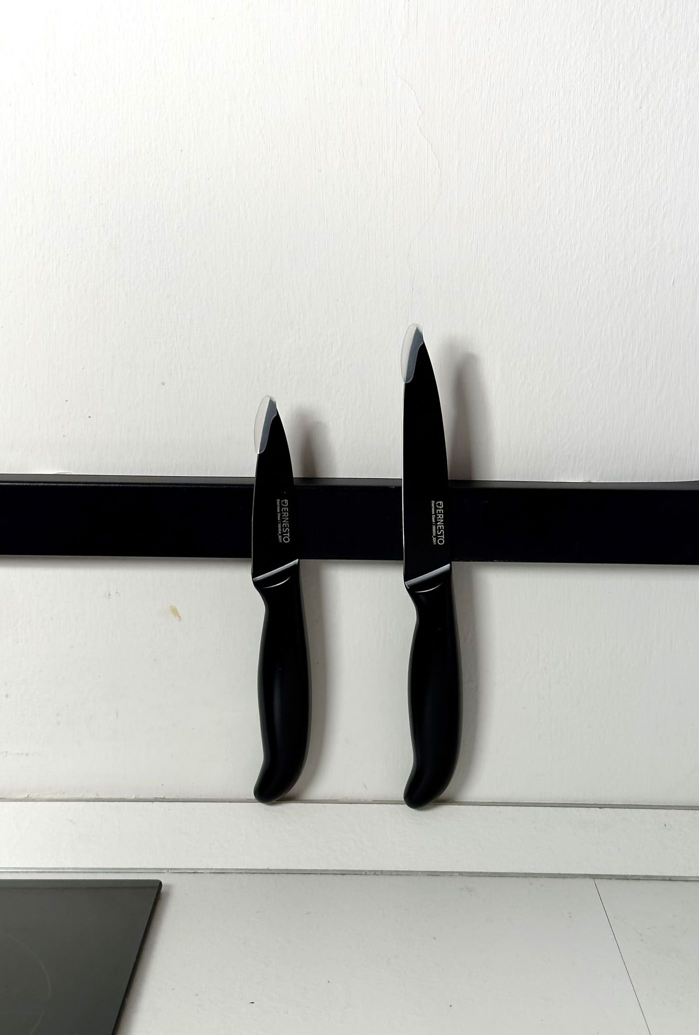 Organize Knives with Magnetic Strips