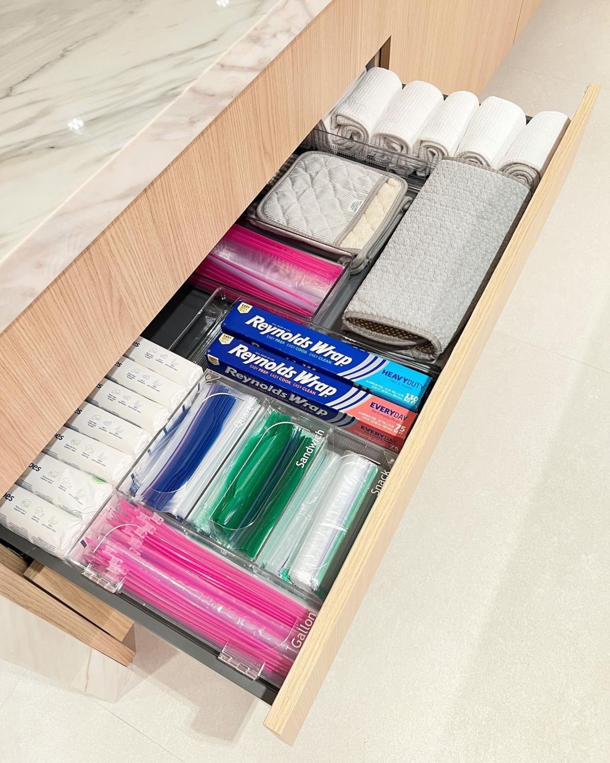 Organize with Drawer Dividers