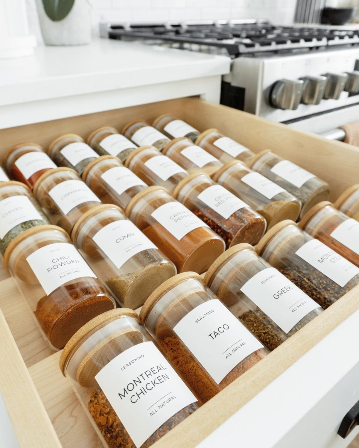 Organize Your Spice Drawer Effectively