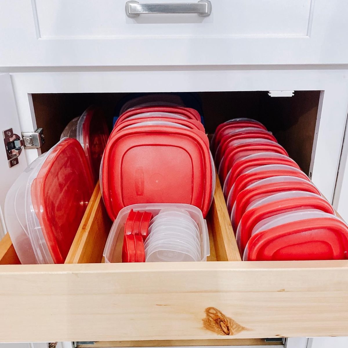 Organize Your Tupperware Efficiently