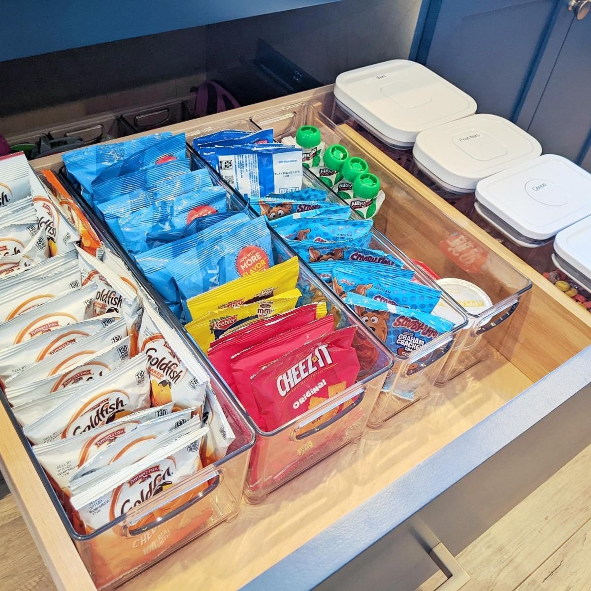 Organized Snack Drawer Ideas