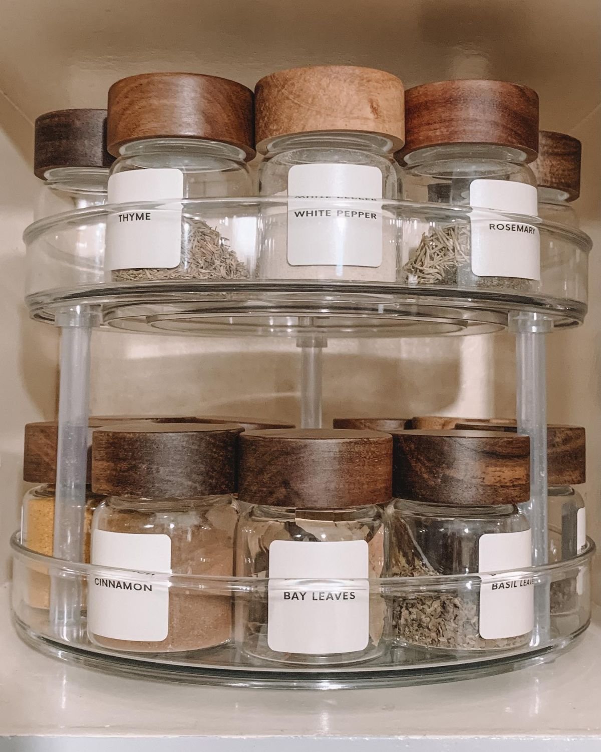 Rotating Spice Rack Organizer