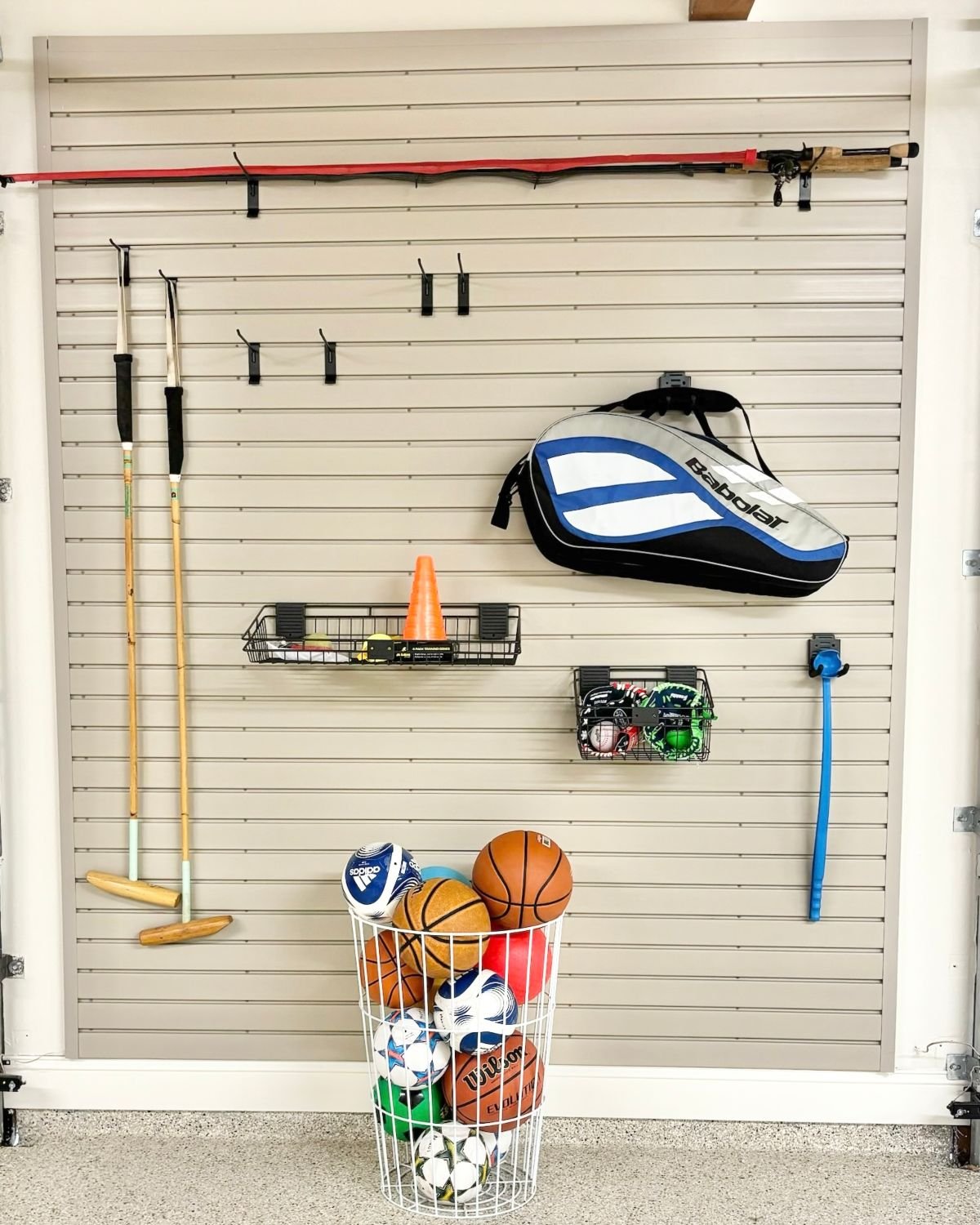 Space-Saving Garage Wall Storage