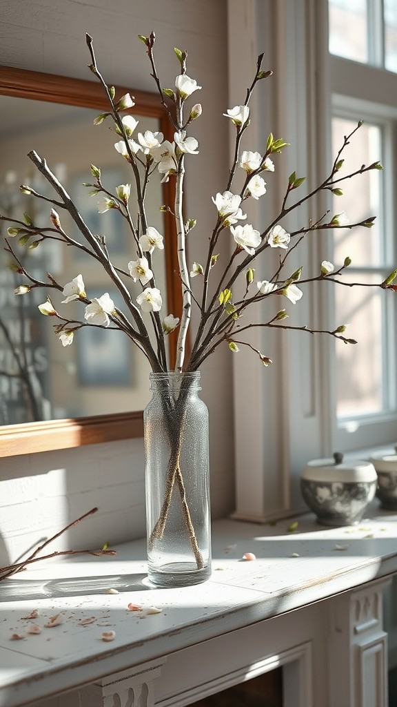 Spring Branch and Twig Display