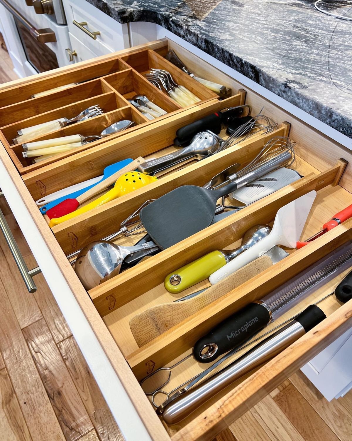 Stylish Bamboo Drawer Organizers