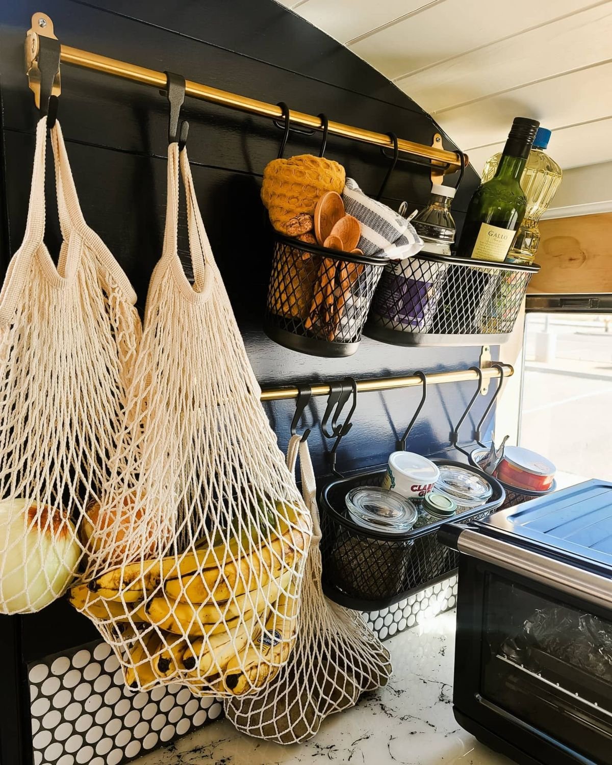 Stylish Hanging Rope Storage