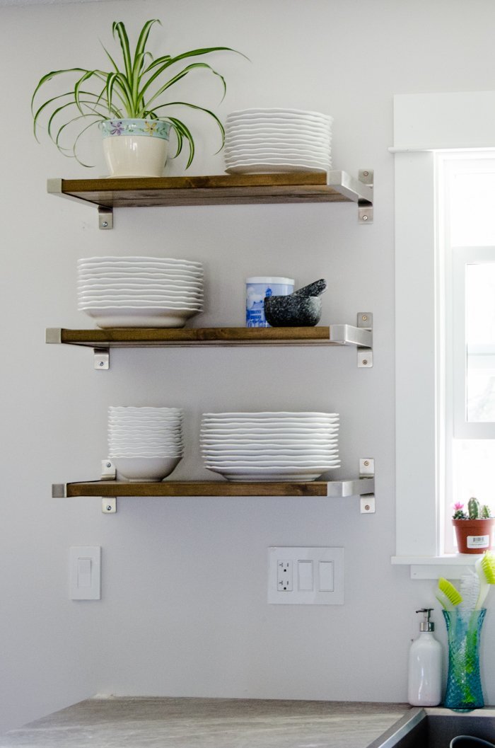 Stylish Industrial Wall Shelves