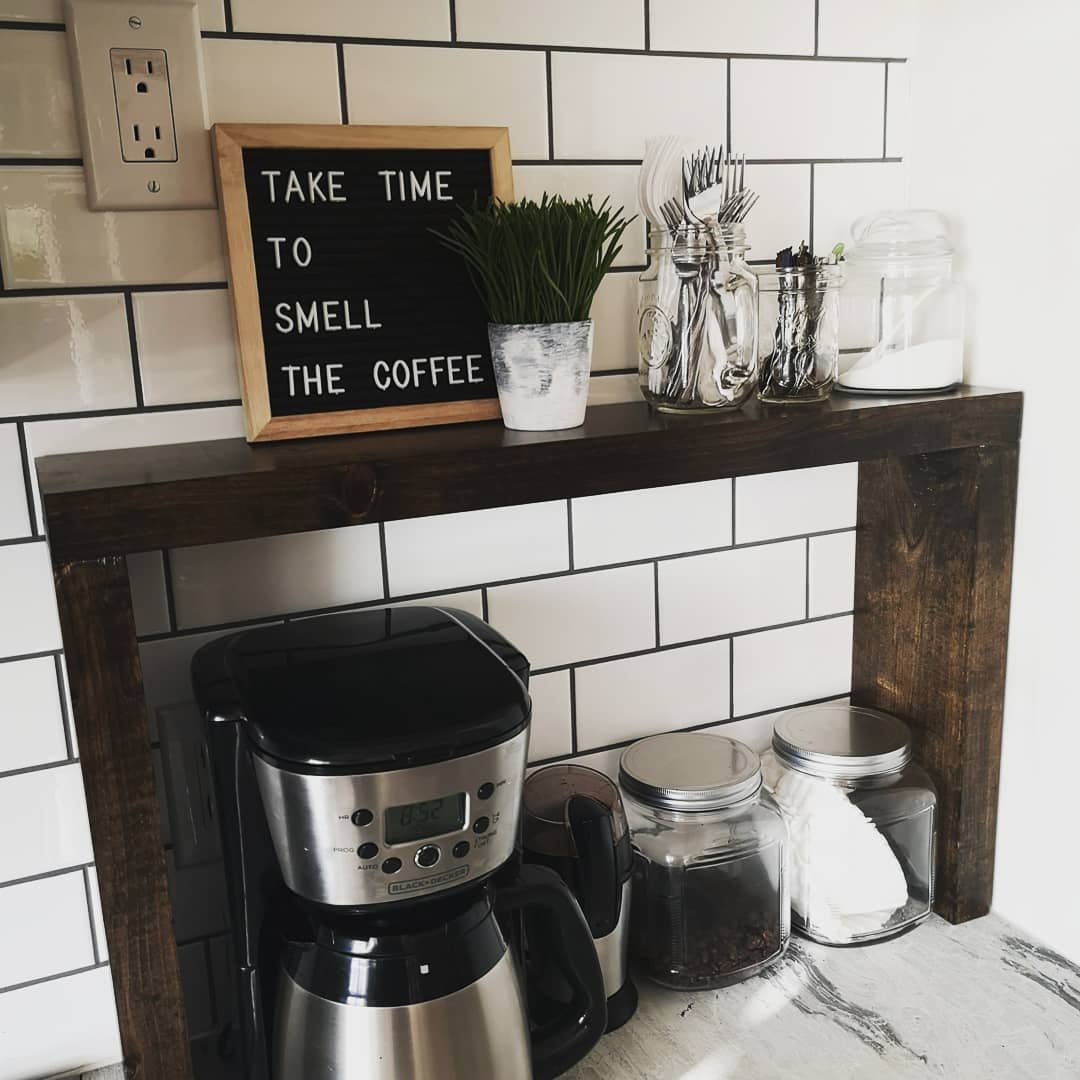 Stylish Kitchen Counter Shelf Solutions