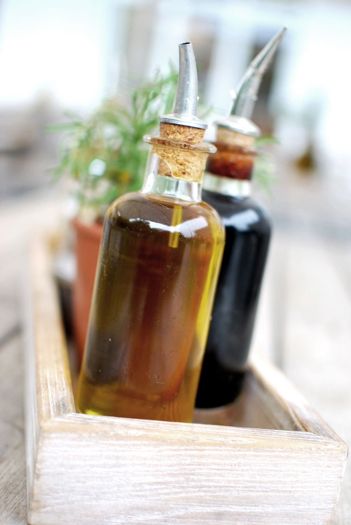 Stylish Olive Oil Display