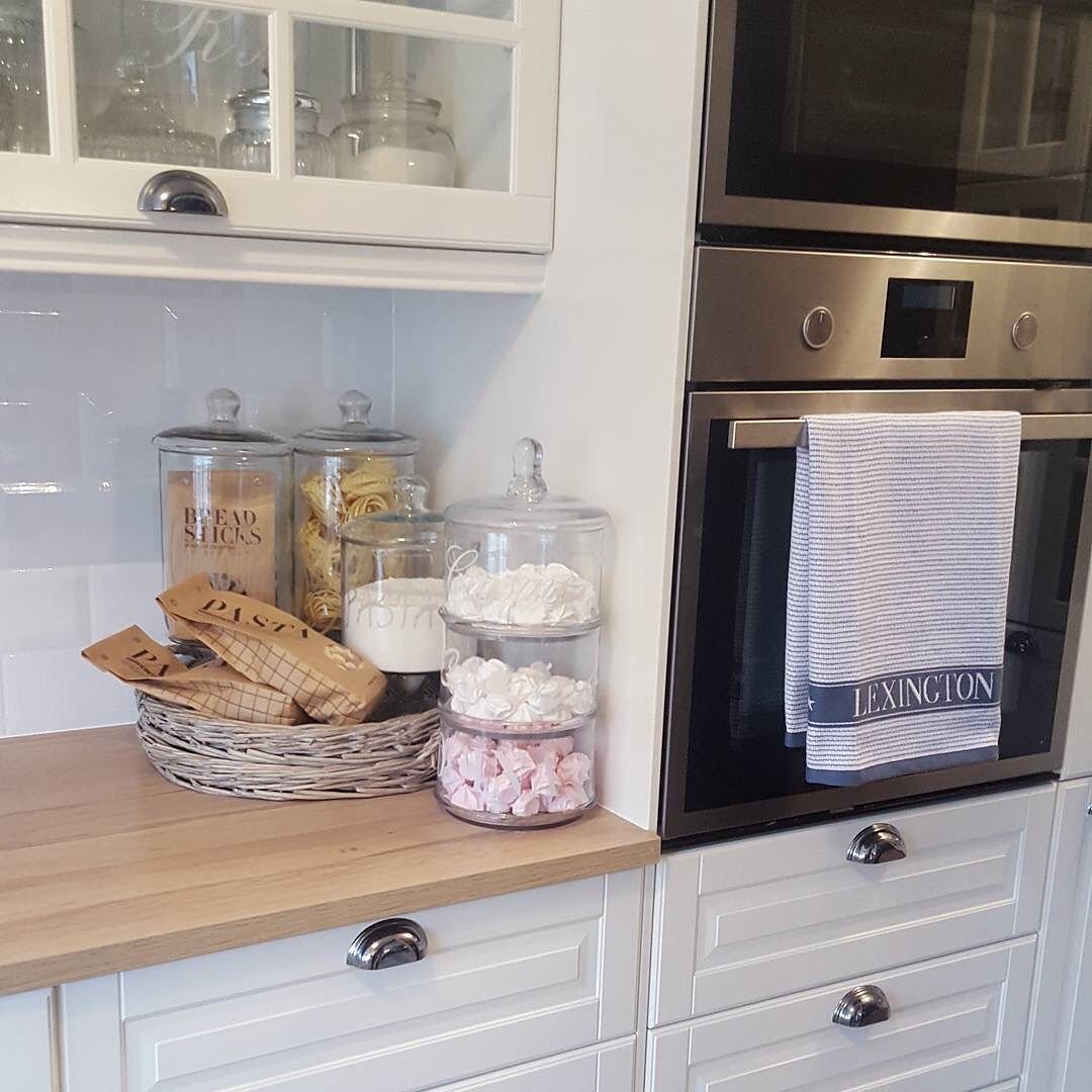 Stylish Storage with Glass Canisters