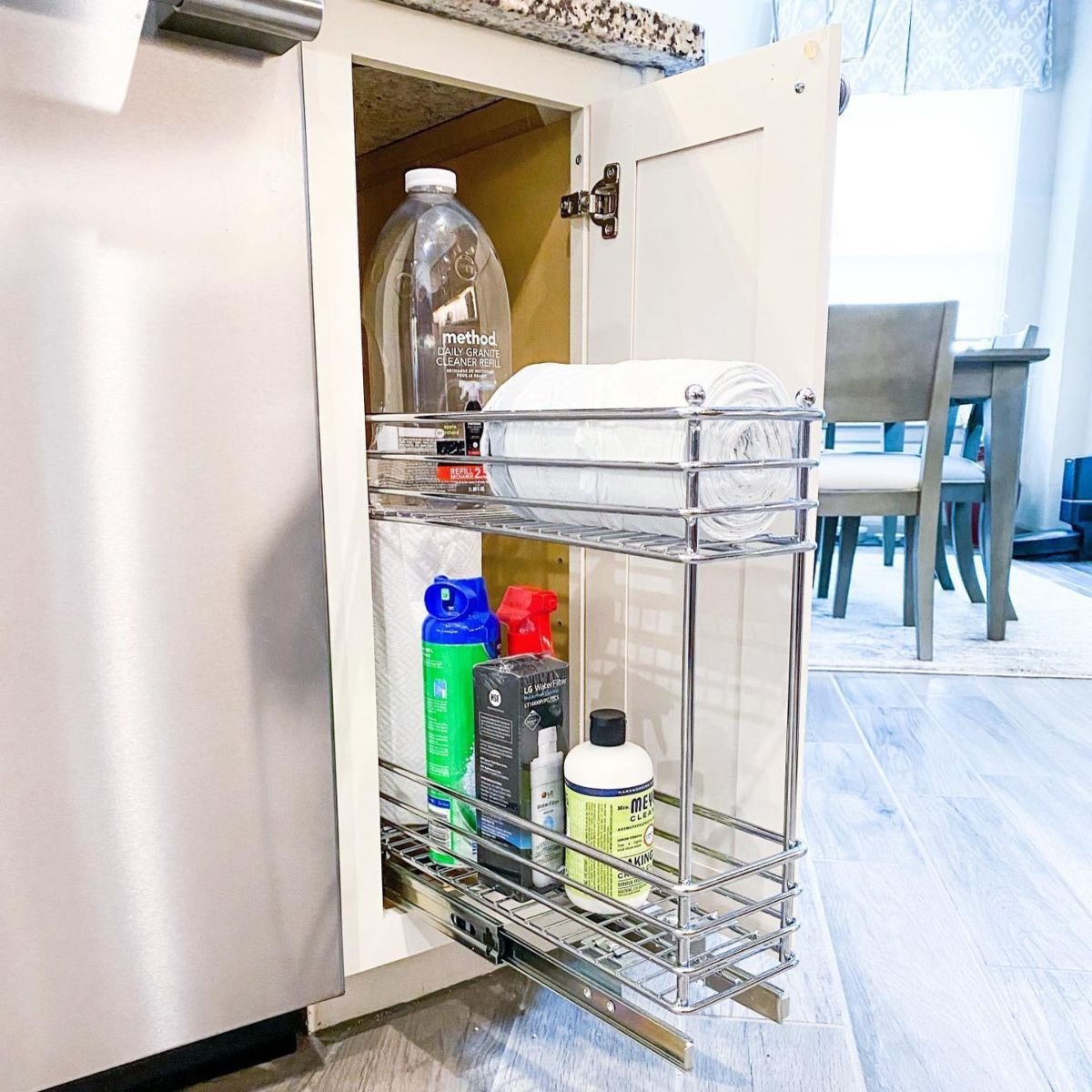 Transform Cabinets with Roll-Out Drawers