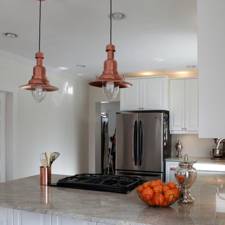Transforming Fixtures with Copper Paint