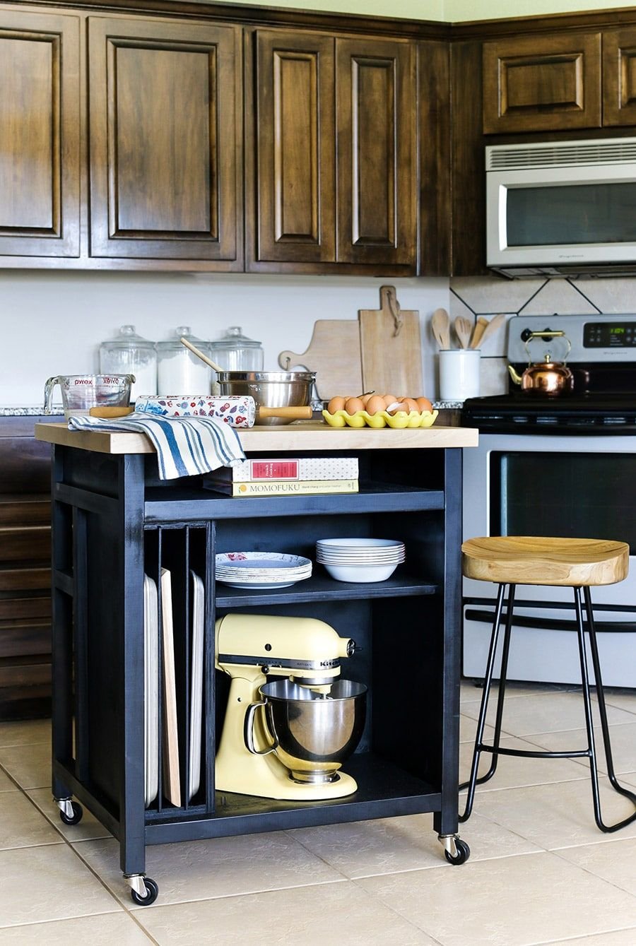 Versatile Rolling Kitchen Islands