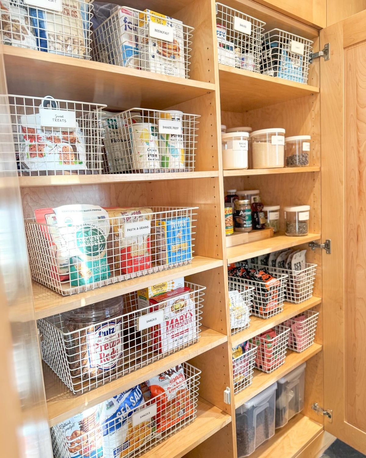 Versatile Wire Pantry Baskets