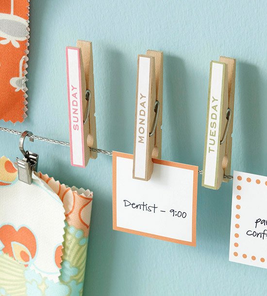 Weekday Organization Made Easy