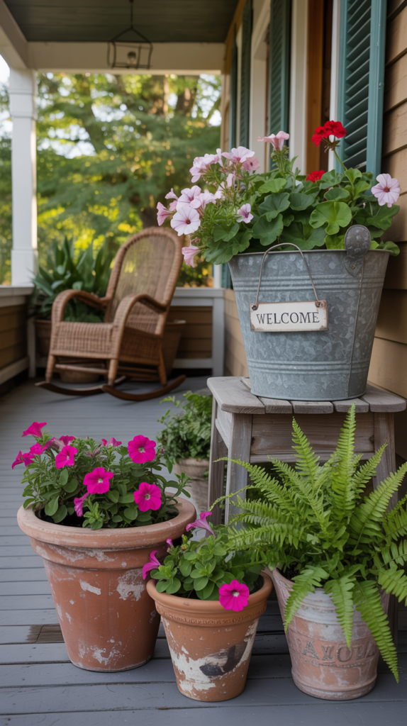 Vintage-Style Planters
