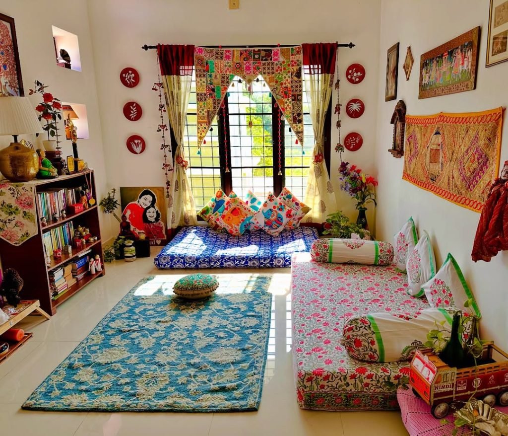 Authentic Indian Floor Seating
