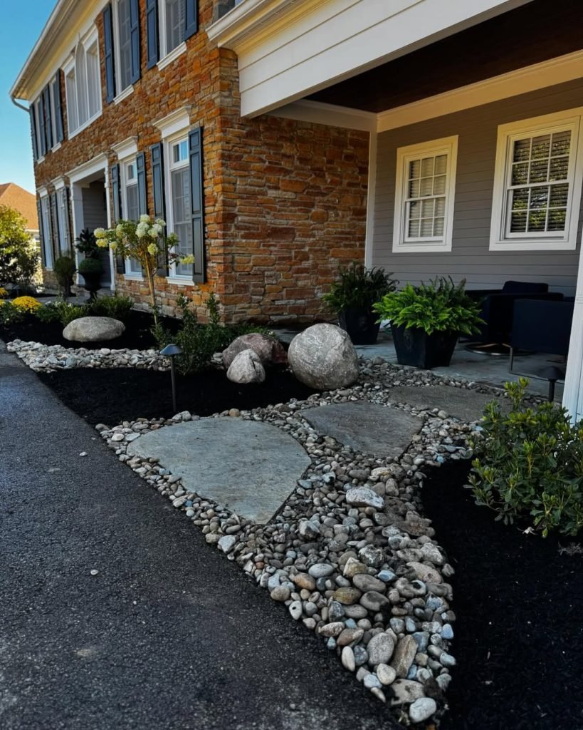 Boulder Foundation Planting Design