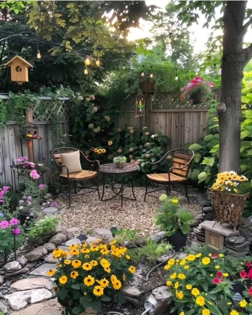 Charming Garden Café Retreat