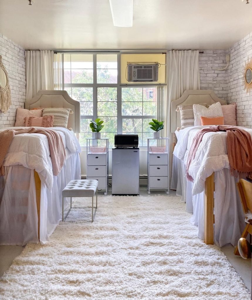 Chic White Brick Retreat