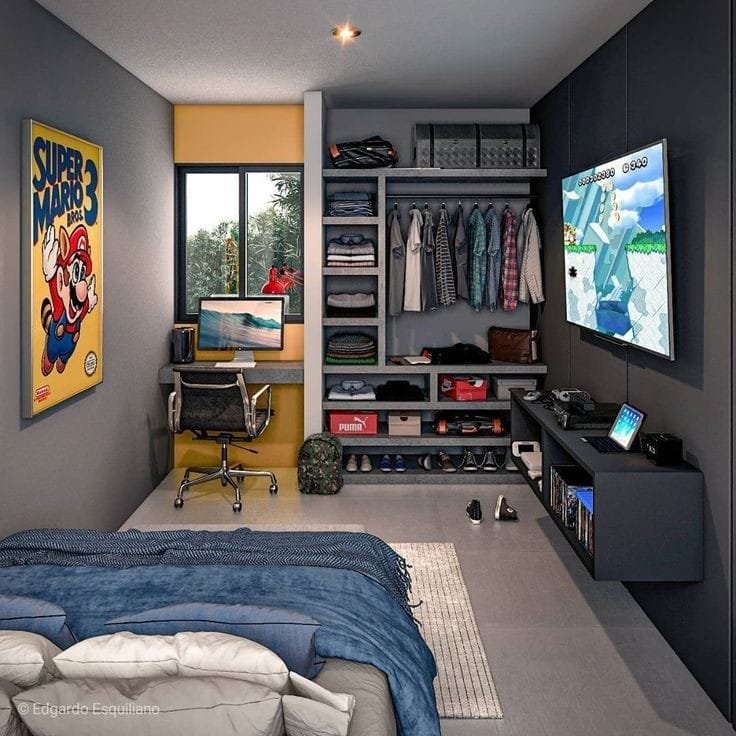 Classic Gaming Space Idea