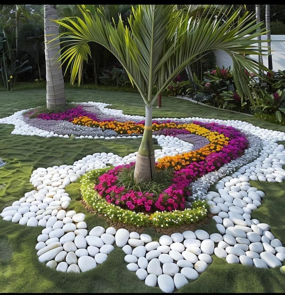 Colorful Petal Pattern Design