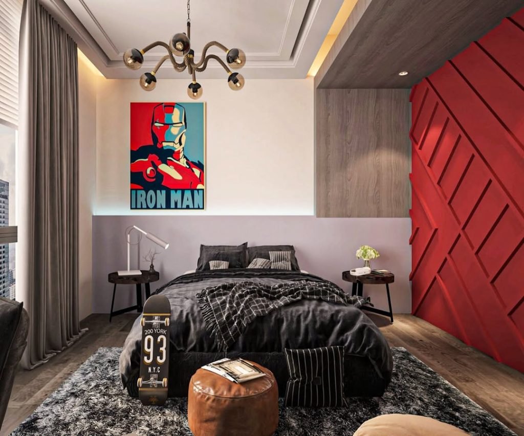 Comic-Inspired Luxe Loft