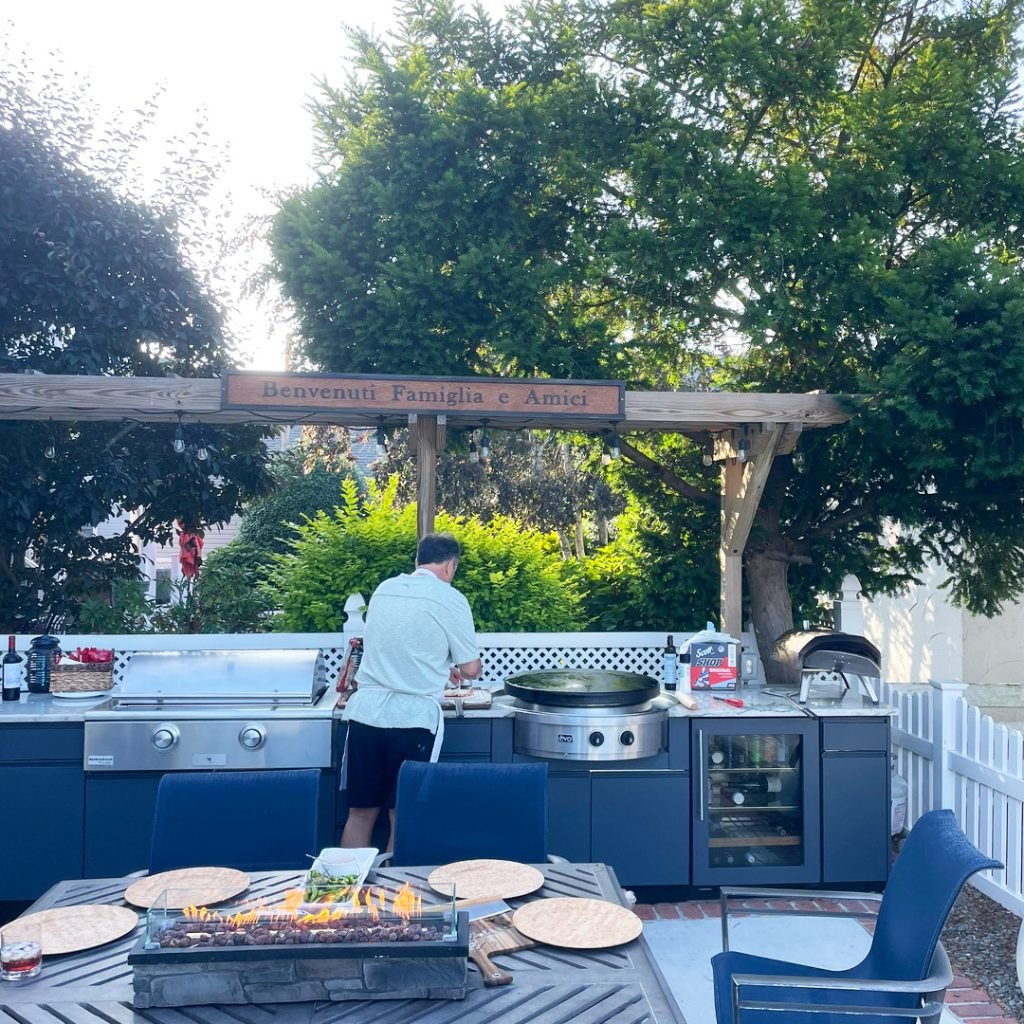 Cozy Italian Outdoor Gathering