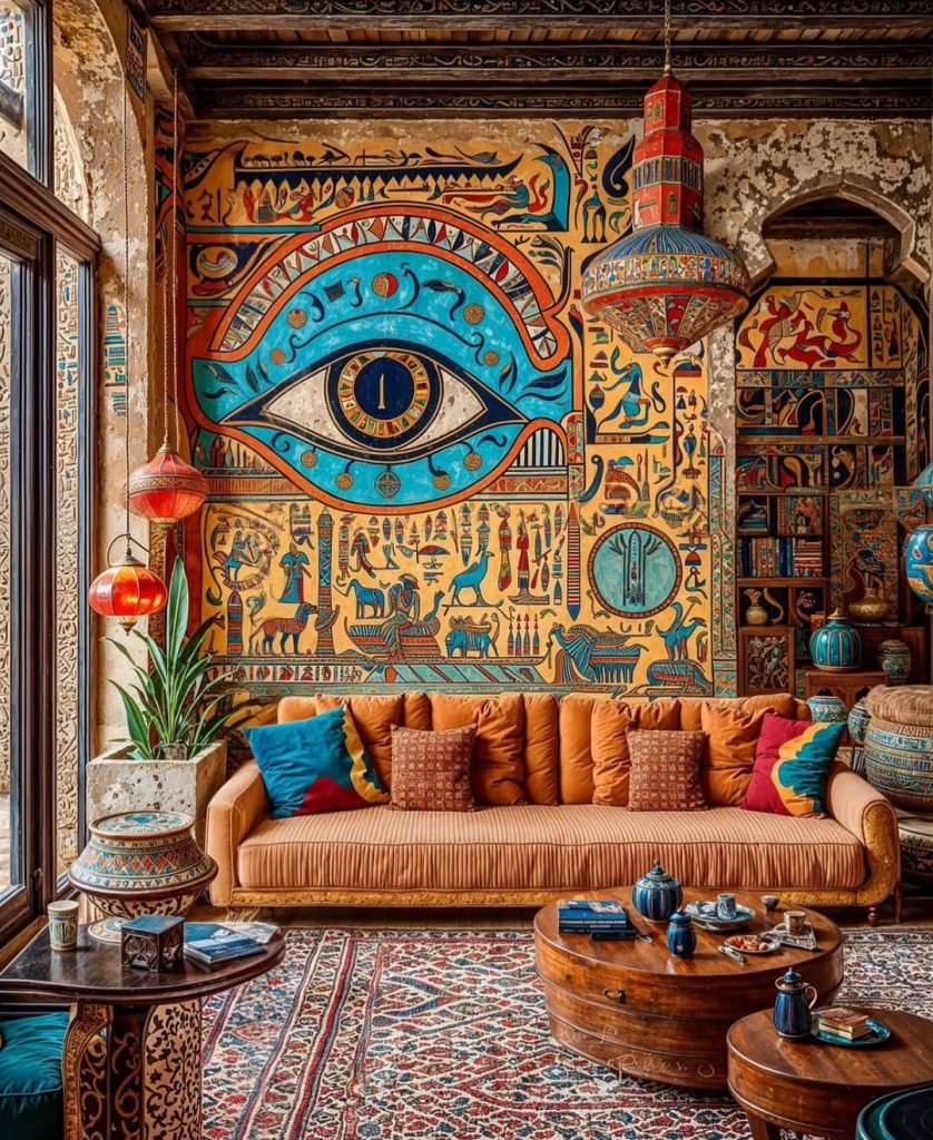 Egyptian-Inspired Interior Design