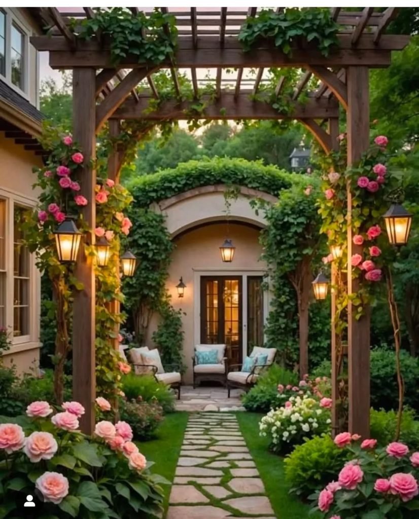 Enchanting Rose Garden Escape