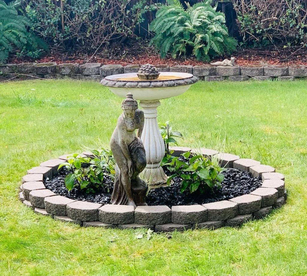 Grecian-Inspired Bird Bath