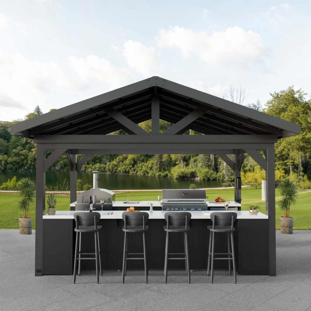 Lakeside Bar Pavilion Retreat