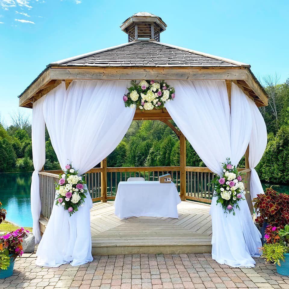 Lakeside Ceremony Setup Ideas