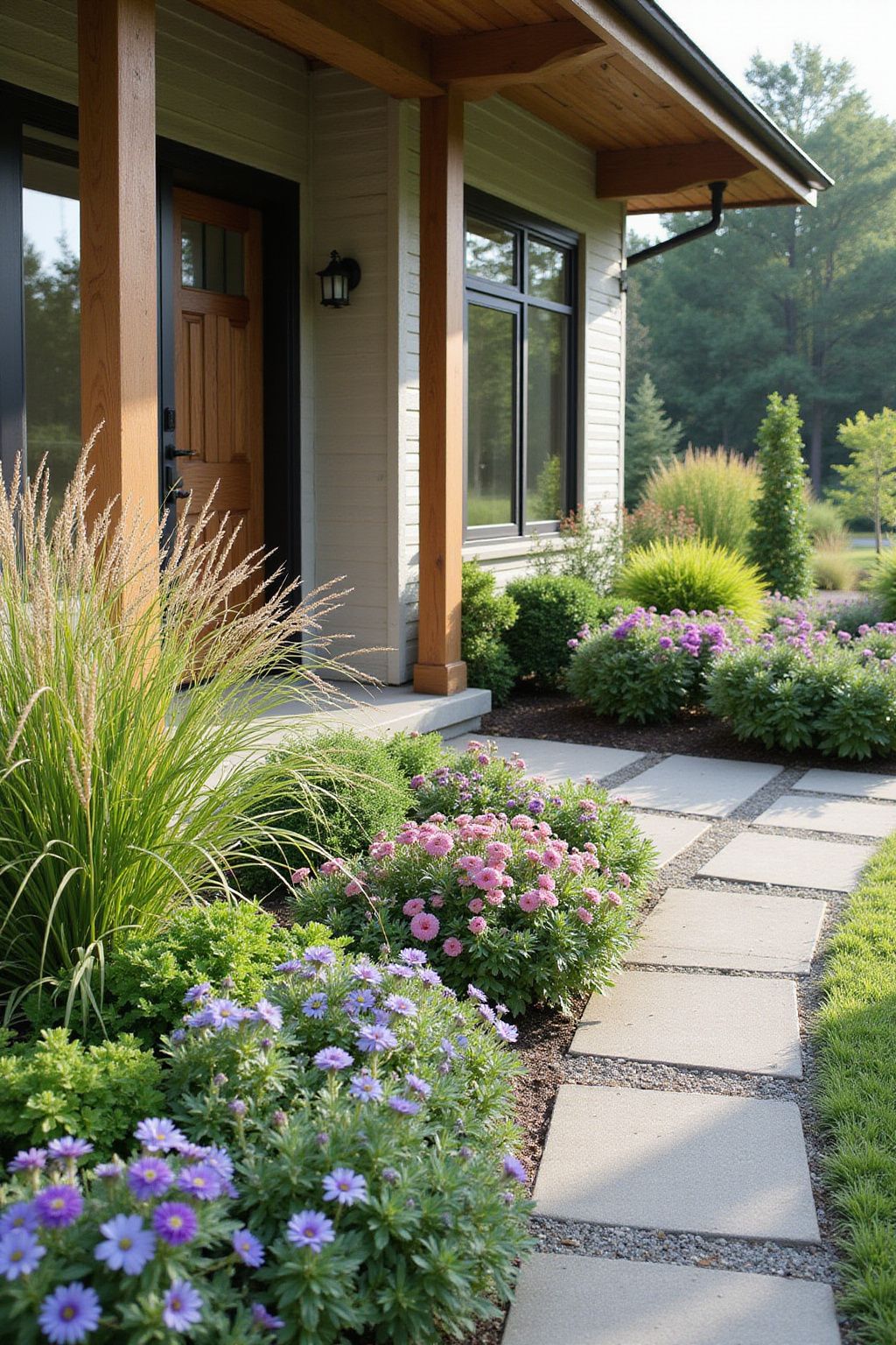 Layered Perennial Beds