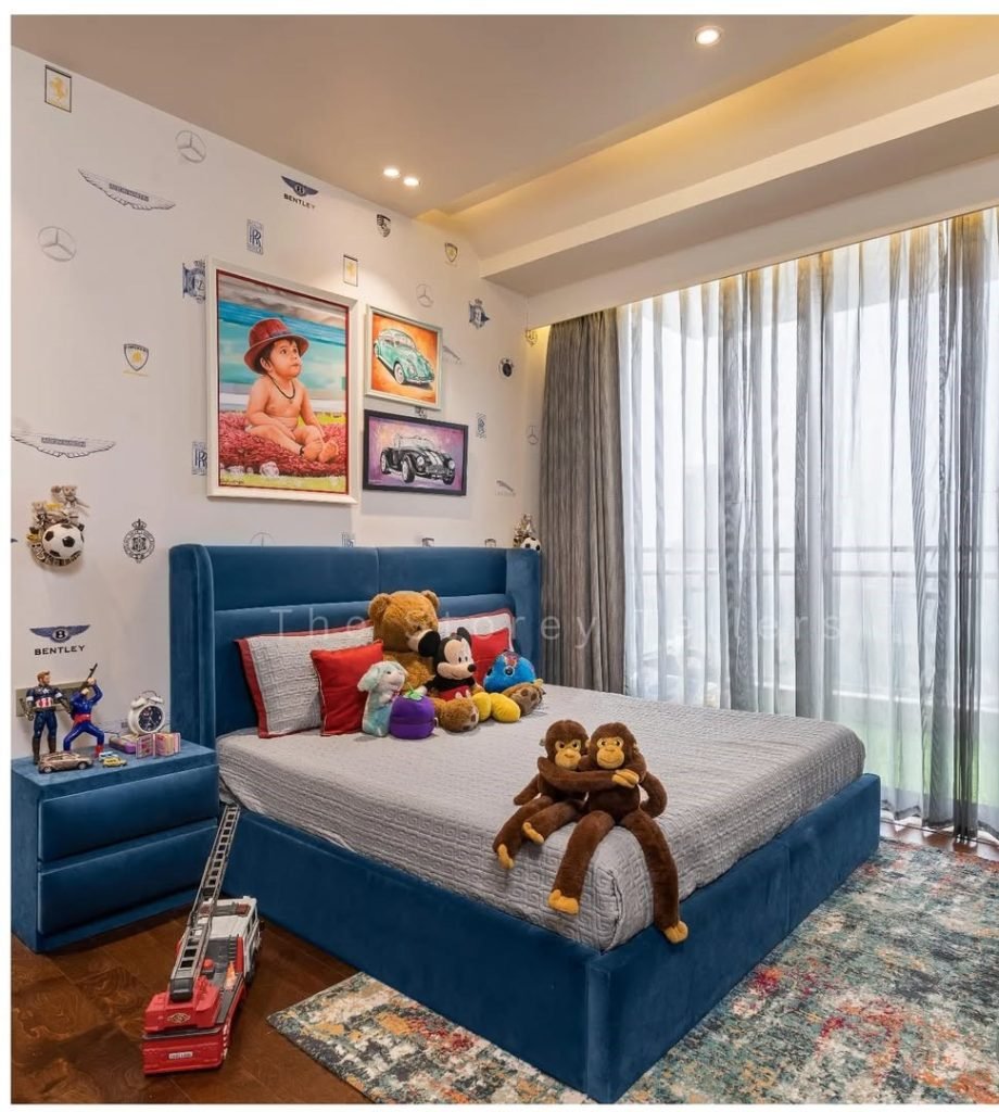 Luxury Car-Themed Room Design