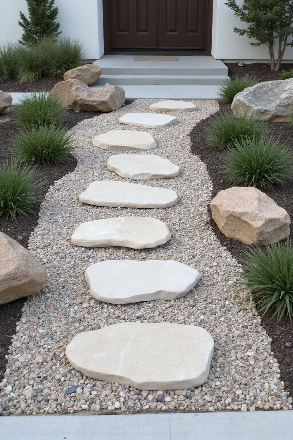 Minimalist Rock Garden