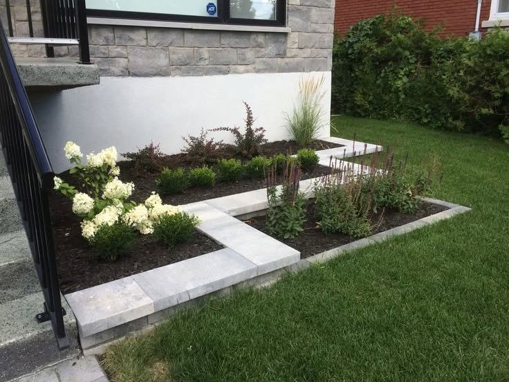 Modern Geometric Garden Beds