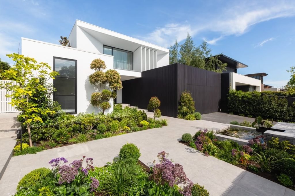 Modern Geometric Garden Design