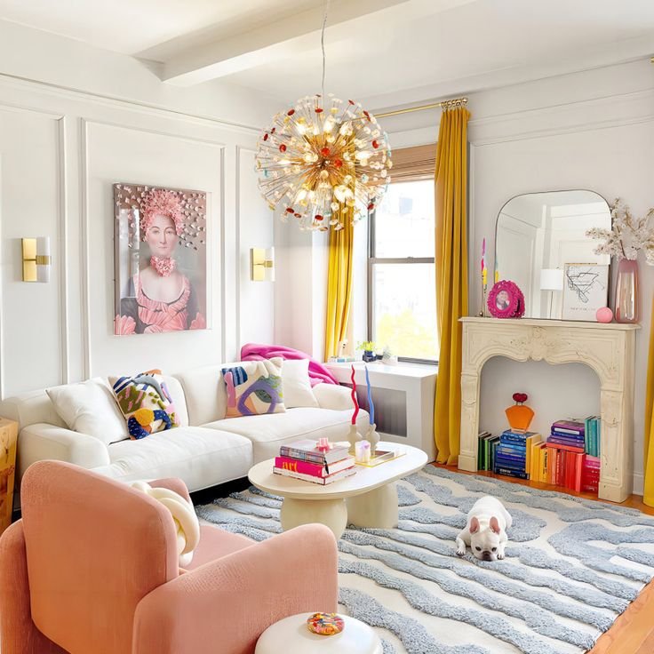 Modern Playful Living Space