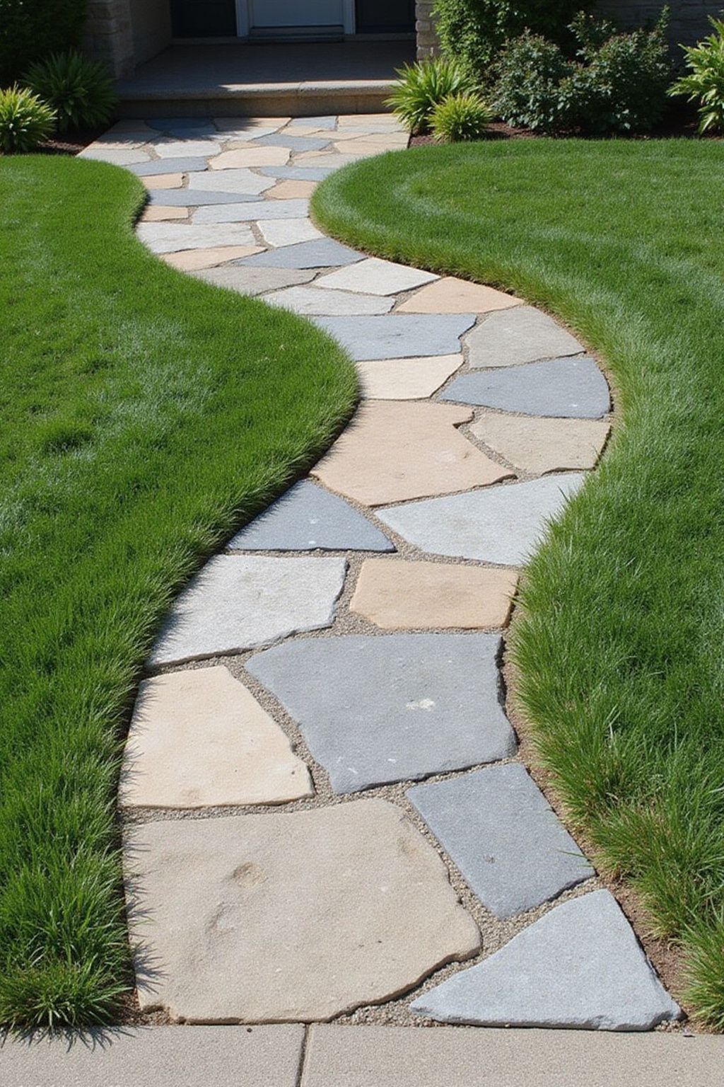 Natural Stone Walkway