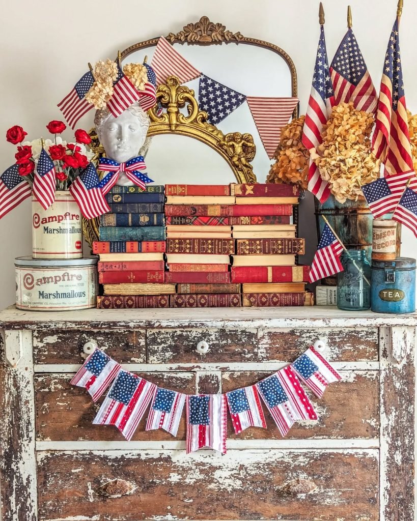 Patriotic Literary Decor Ideas