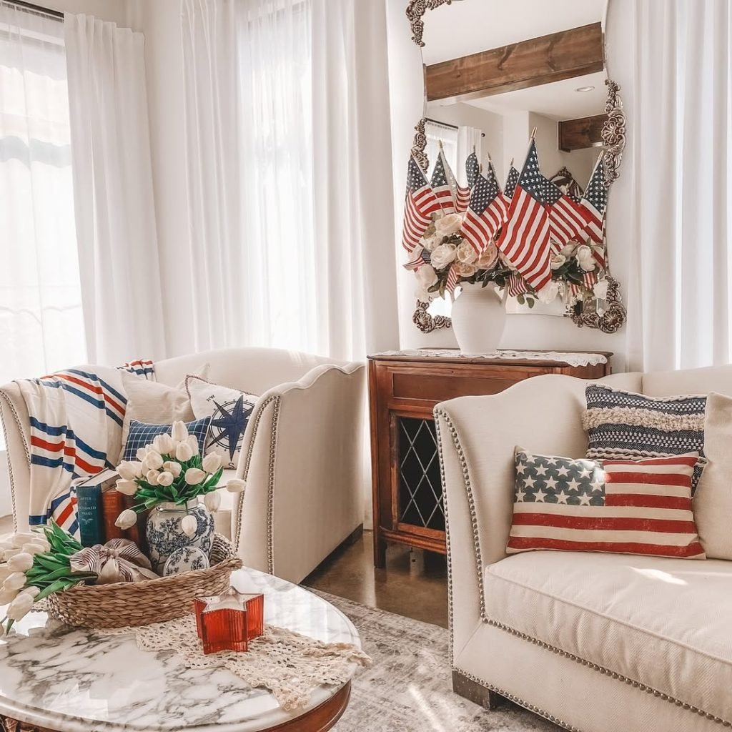 Refined Patriotic Decor Design