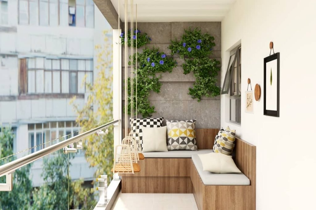 Scandinavian Balcony Oasis
